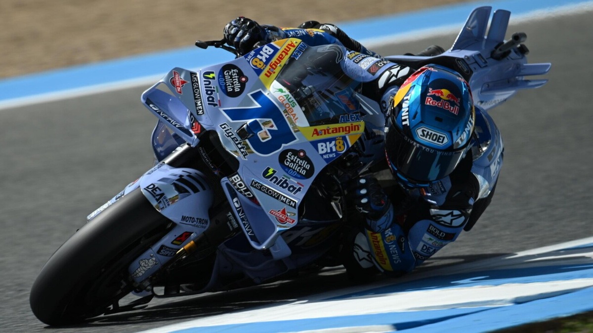 GP Jerez: ancora a terra, ancora in vetta: nemmeno Bagnaia acciuffa Alex Marquez