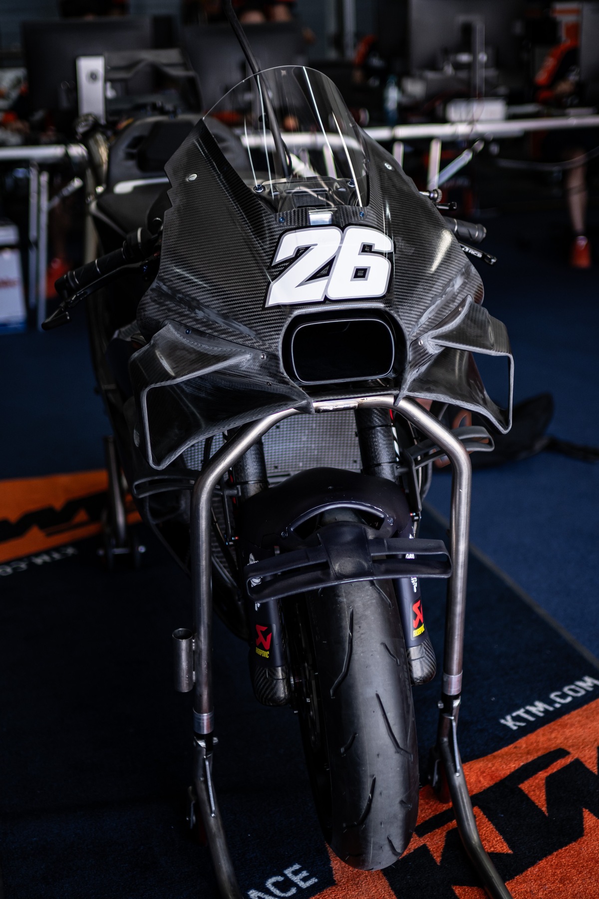 MotoGP, la carena avanzata della KTM vista da vicino: tutti i dettagli