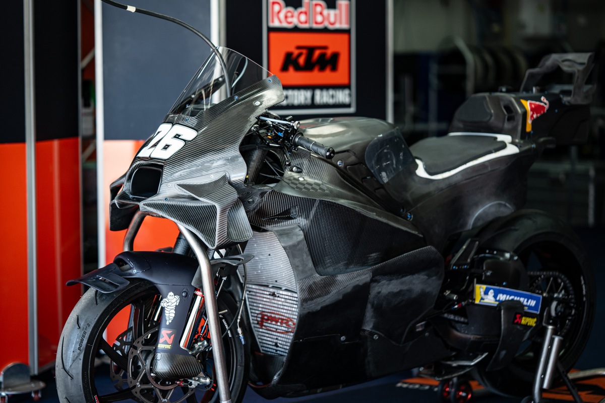 MotoGP, la carena avanzata della KTM vista da vicino: tutti i dettagli