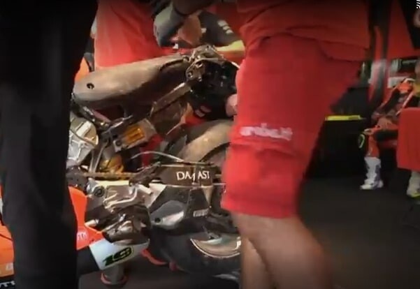 SBK Cremona, moto distrutta per Bautista: le condizioni