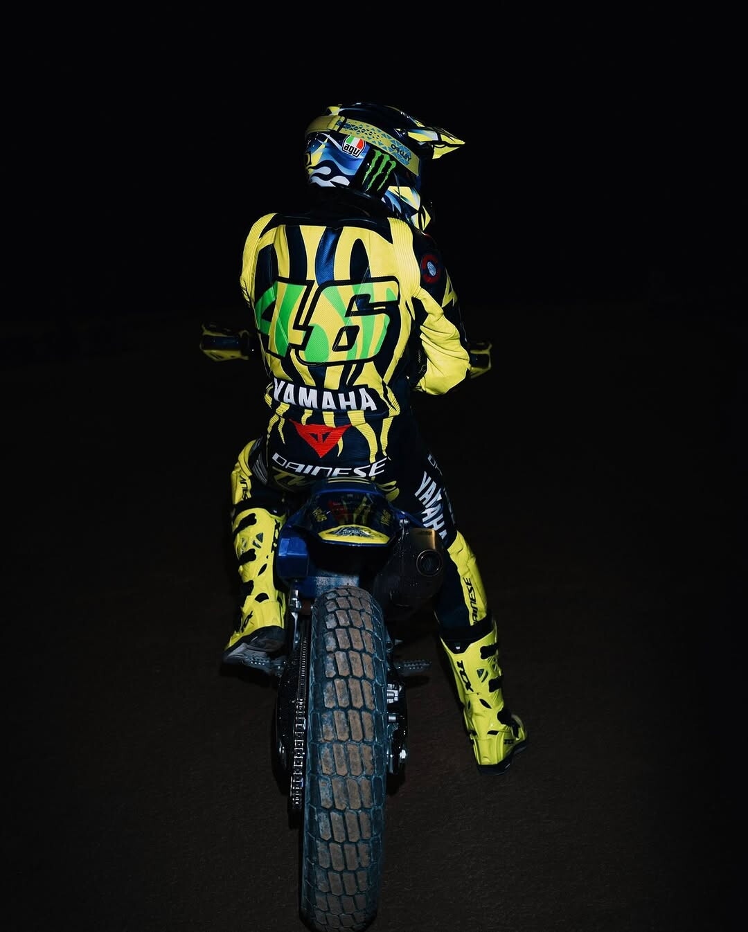 Valentino Rossi torna al Ranch per un allenamento