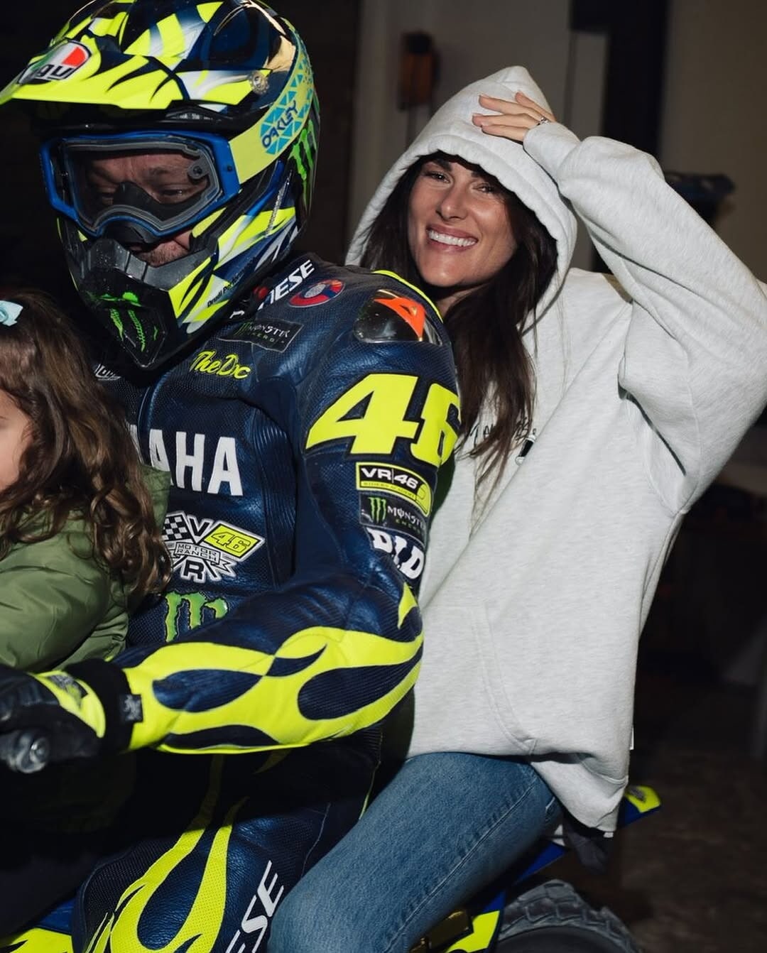 Valentino Rossi torna al Ranch per un allenamento