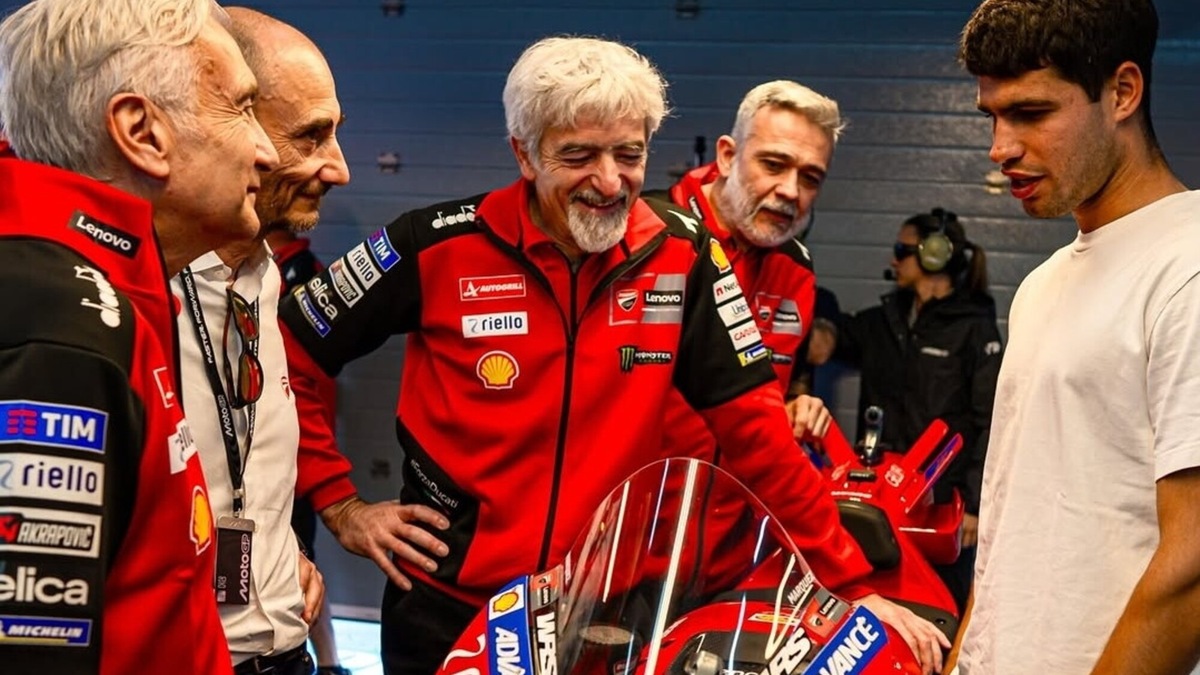 MotoGP, Alcaraz alla guida della Ducati? L’invito di Dall’Igna