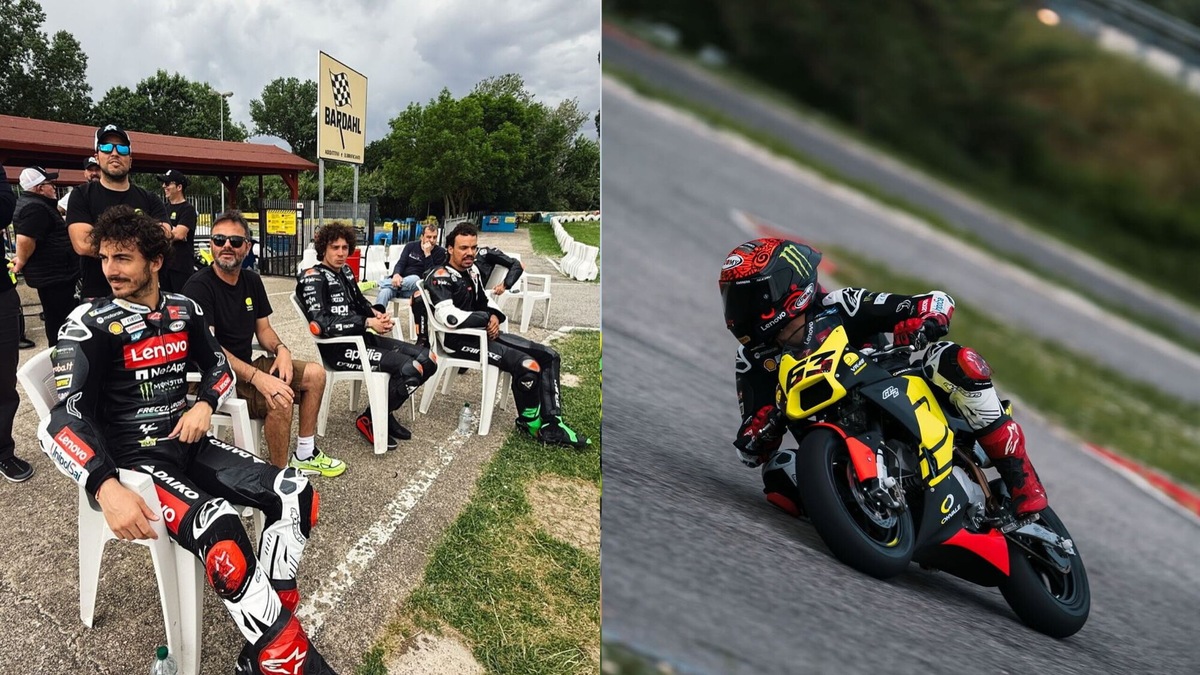 MotoGP, Bagnaia, Morbidelli e Bezzecchi, in pista prima della Francia: che show!