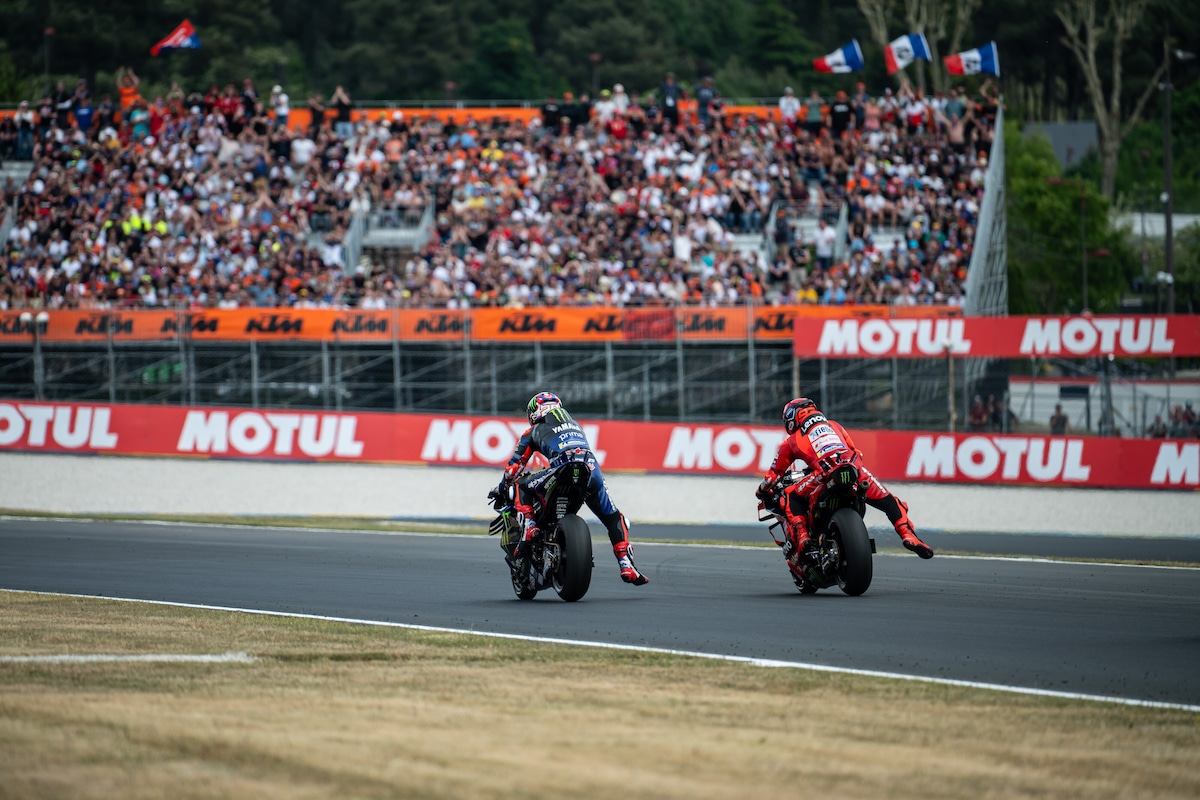 Sprint MotoGP Le Mans: il "race winning overtake" di Marc Marquez su Quartararo