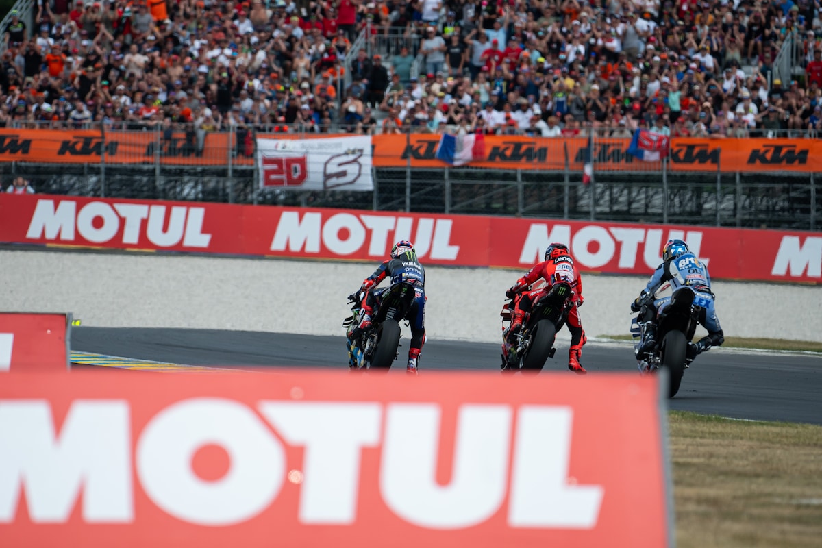 Sprint MotoGP Le Mans: il "race winning overtake" di Marc Marquez su Quartararo