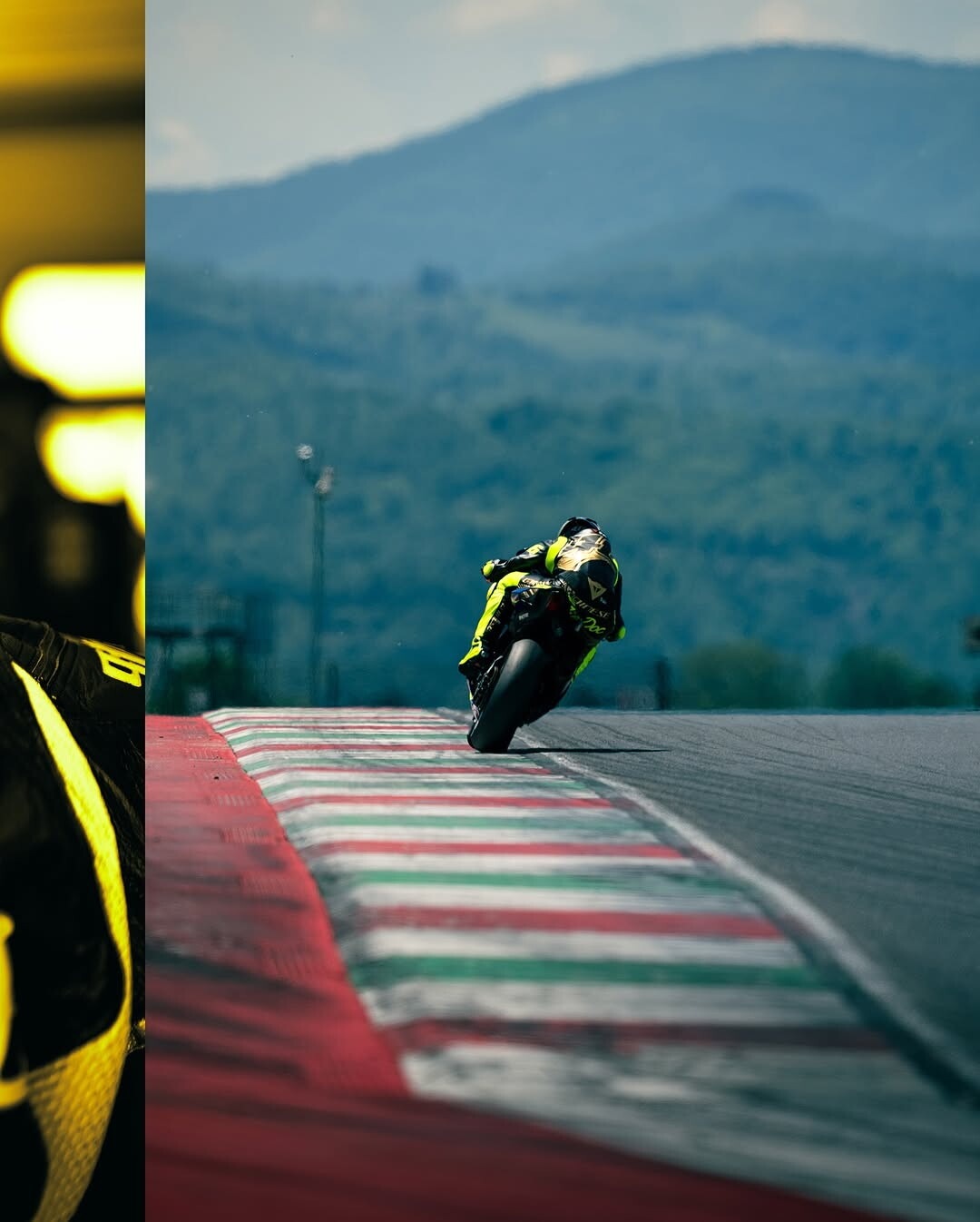 Valentino Rossi al Mugello per un allenamento: che show tra impennate e giri sulla Yamaha R1