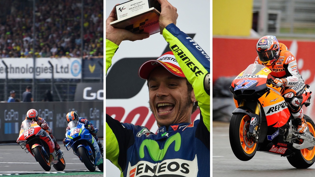 MotoGP, le 5 gare più avvincenti mai corse a Silverstone