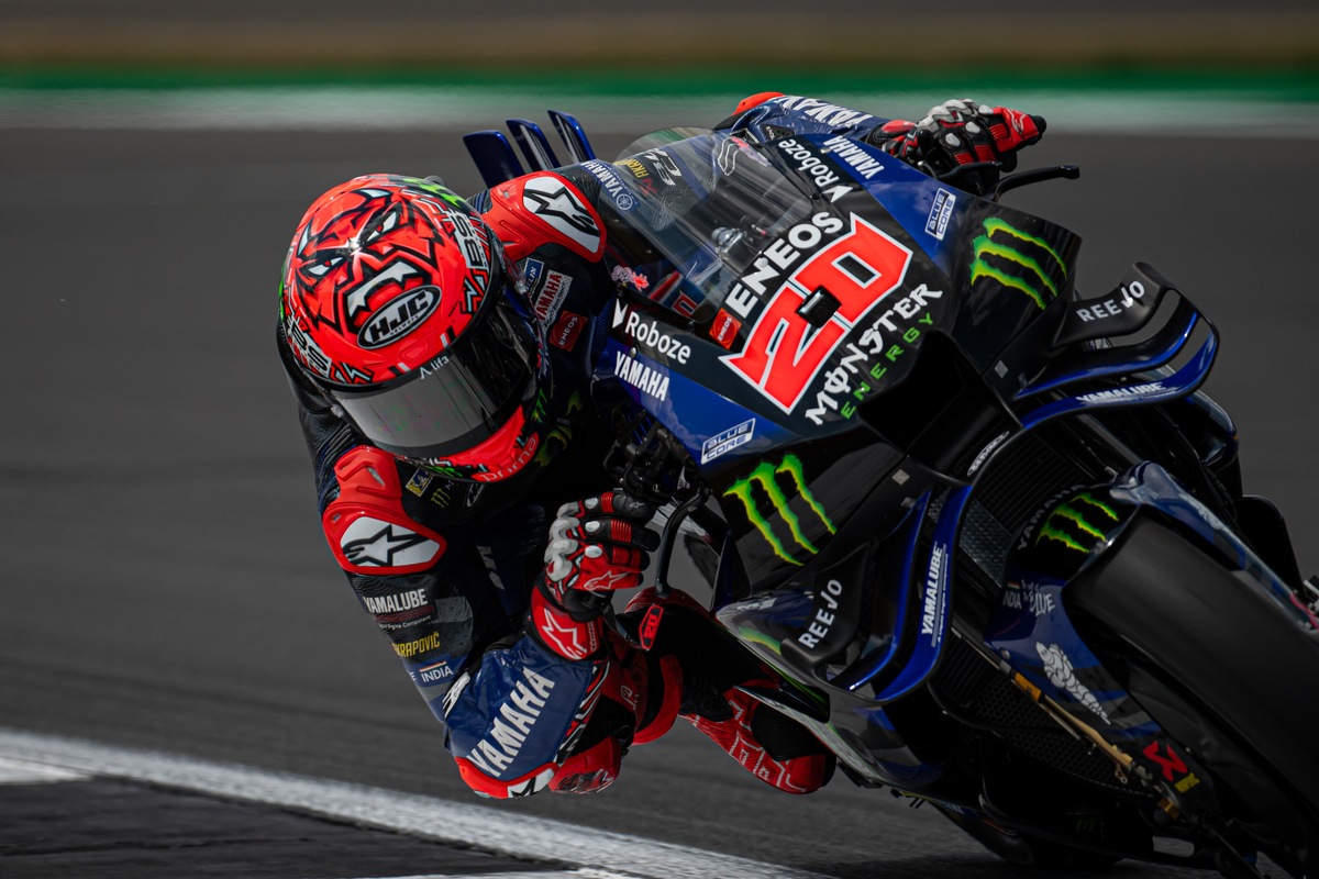 MotoGP, la griglia di partenza del GP di Silverstone