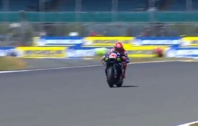 MotoGP Silverstone, problemi alla Yamaha per Quartararo : ecco cosa è successo