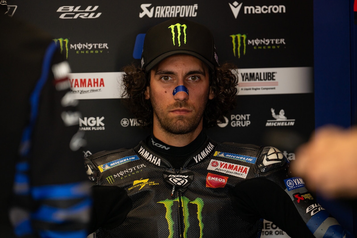 MotoGP, Alex Rins sconvolto: "Ho avuto paura di investire Bagnaia"