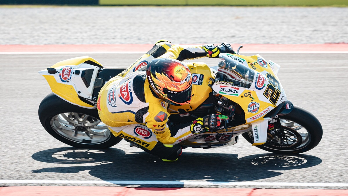 SBK, Iannone: “Faccio fatica in frenata, ma era importante tornare in moto”