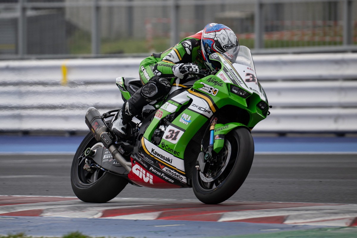 SBK test Misano: ecco tutte le foto