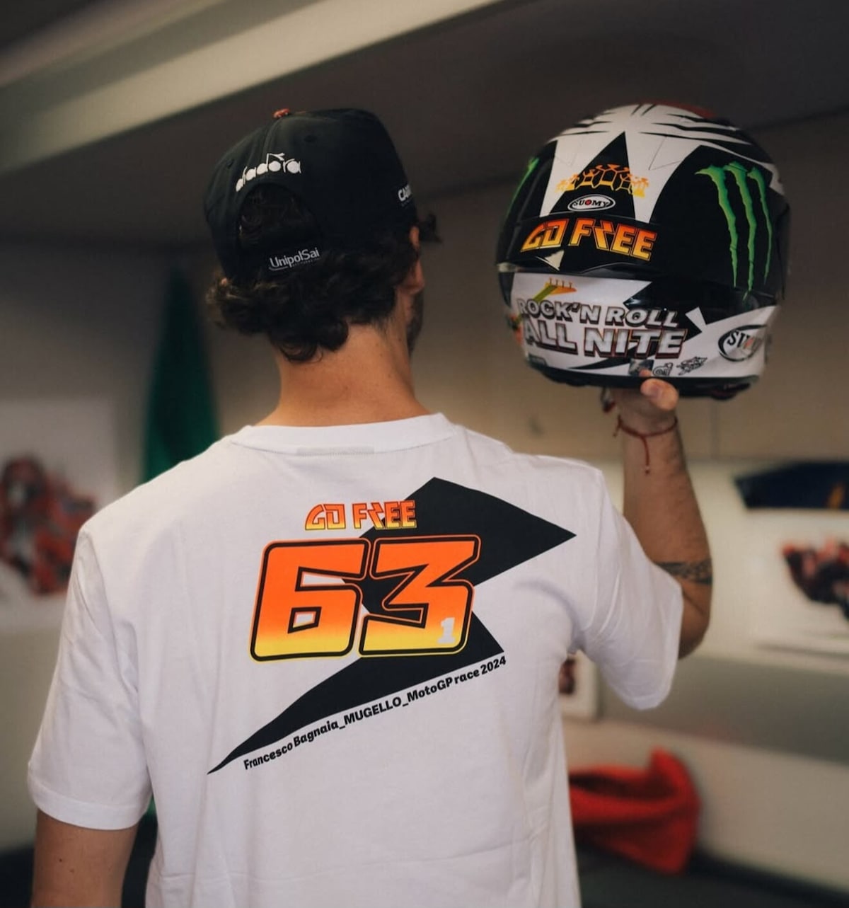 MotoGP, una varietà dei caschi speciali: da Bagnaia a Iannone