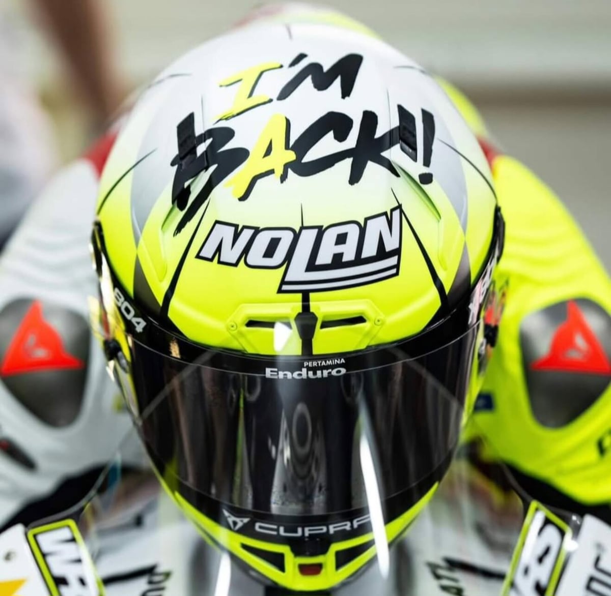 MotoGP, una varietà dei caschi speciali: da Bagnaia a Iannone
