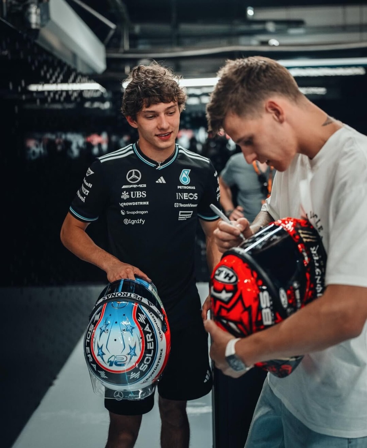 MotoGP, Quartararo in F1: con i piloti Ferrari, Kimi Antonelli e non solo