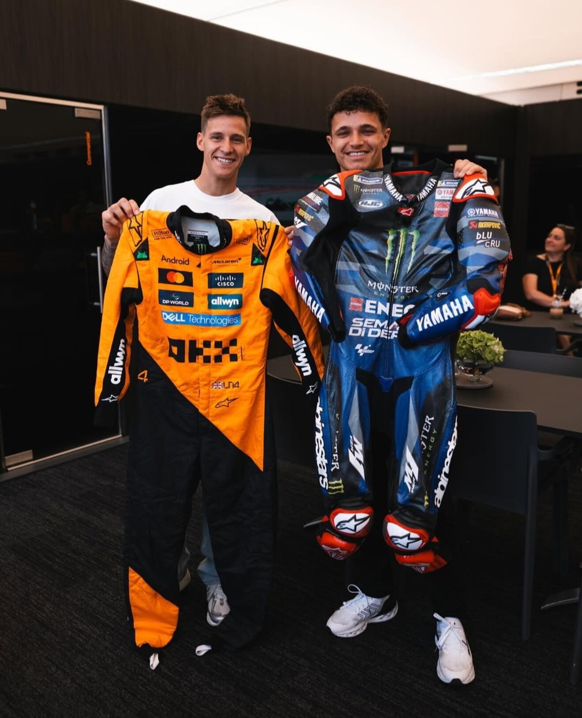 MotoGP, Quartararo in F1: con i piloti Ferrari, Kimi Antonelli e non solo