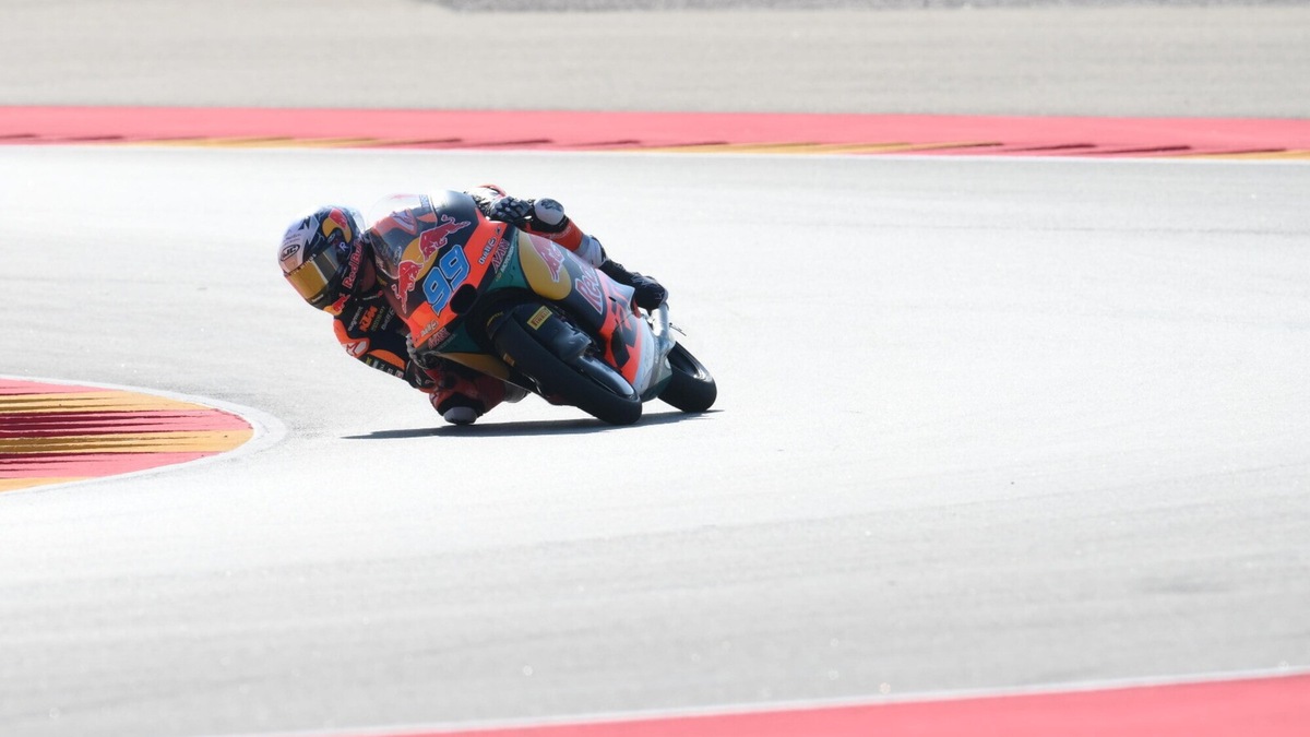 Moto3 Aragon, risultati Practice 2025: Rueda e Muñoz davanti a tutti