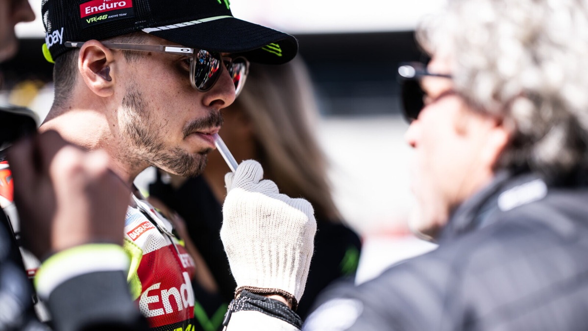MotoGP Aragon, Di Giannantonio: "La GP25 è una moto veloce, ma non avverto il limite"