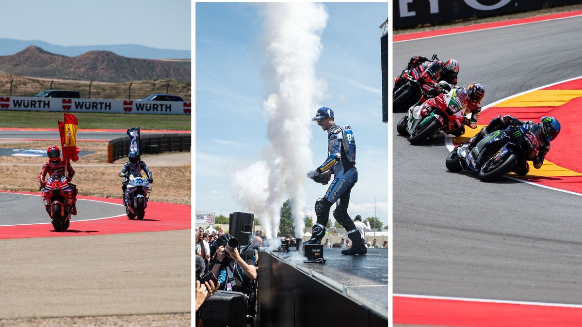 MotoGP Aragon, tutte le foto più emozionanti