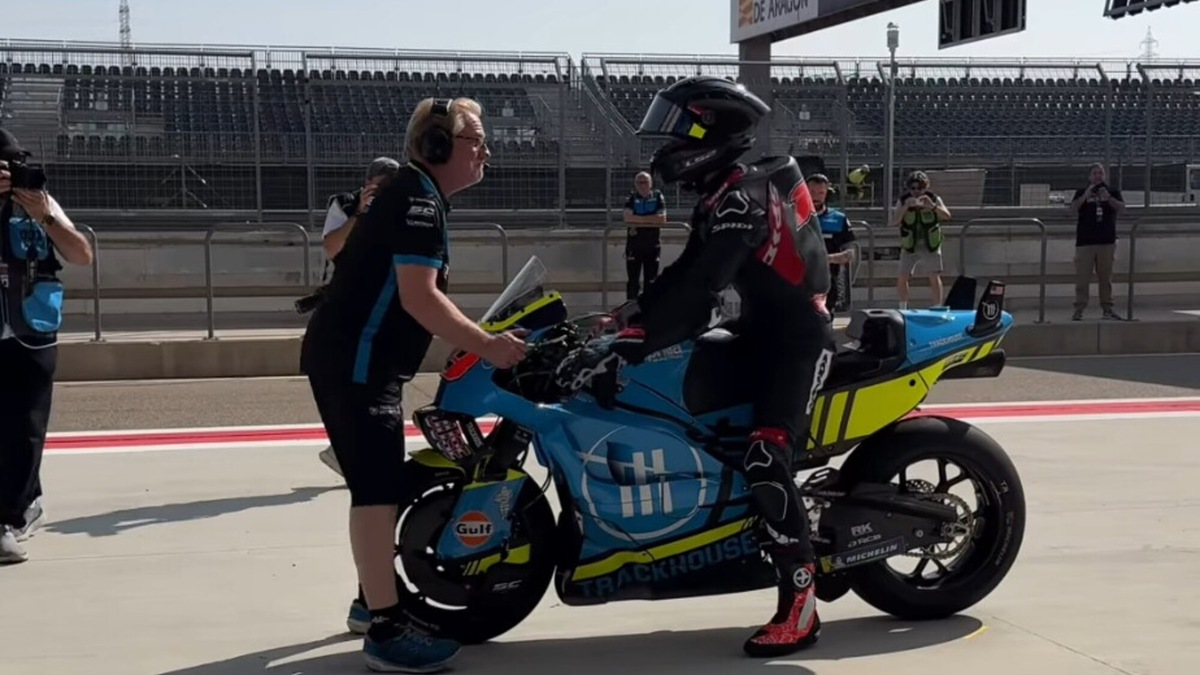 MotoGP: prima uscita per Manu Gonzalez in sella all'Aprilia RS-GP