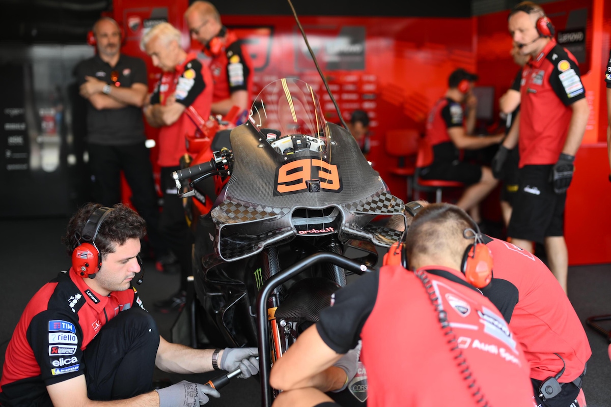 MotoGP Test Aragon, svelata la nuova carena Ducati: FOTO