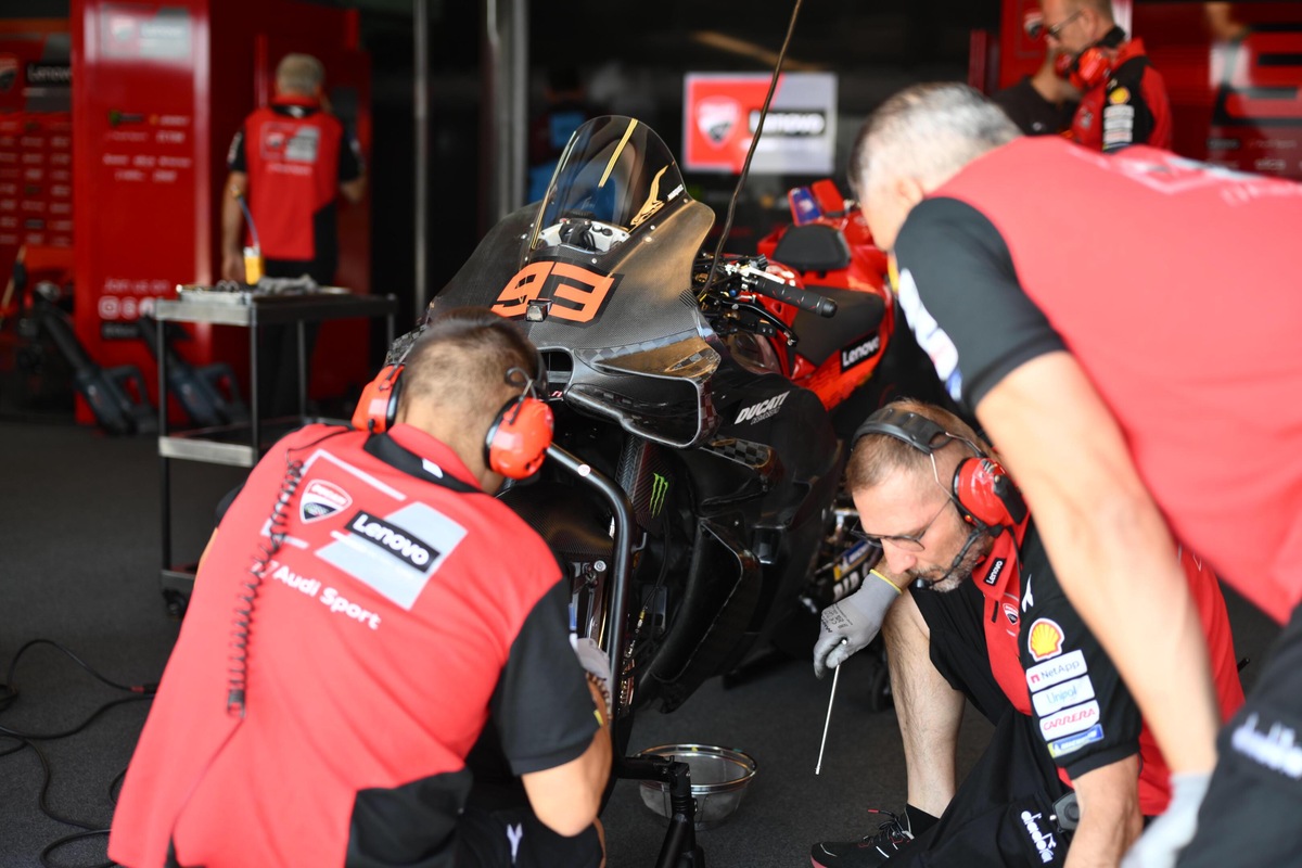 MotoGP Test Aragon, svelata la nuova carena Ducati: FOTO