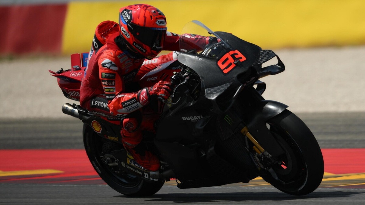 Test Aragòn MotoGP: un aerodinamico Marc Marquez (ancora) più veloce di tutti