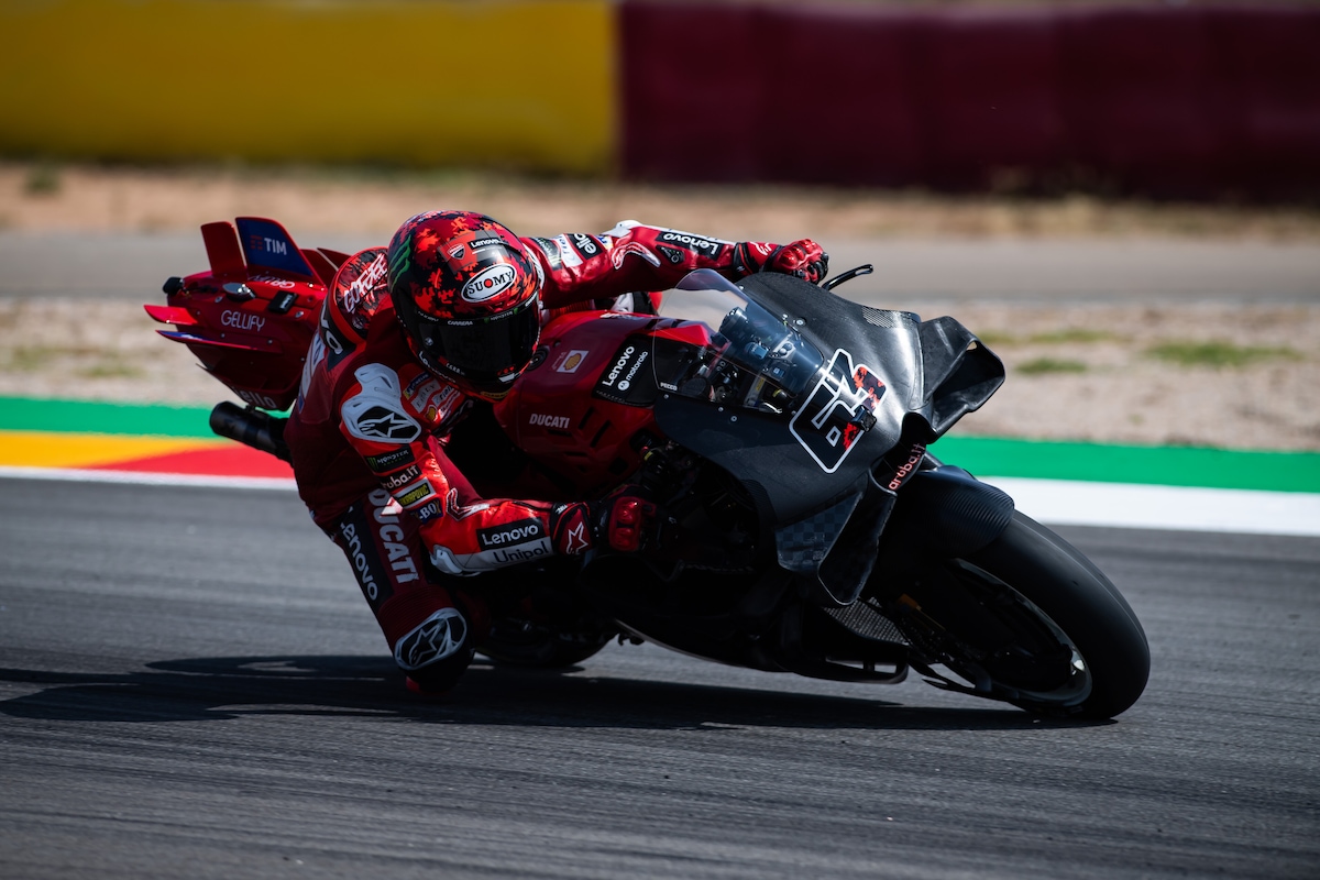 Test Aragon, tra aerodinamica e alettoni: cosa c'è di nuovo in MotoGP