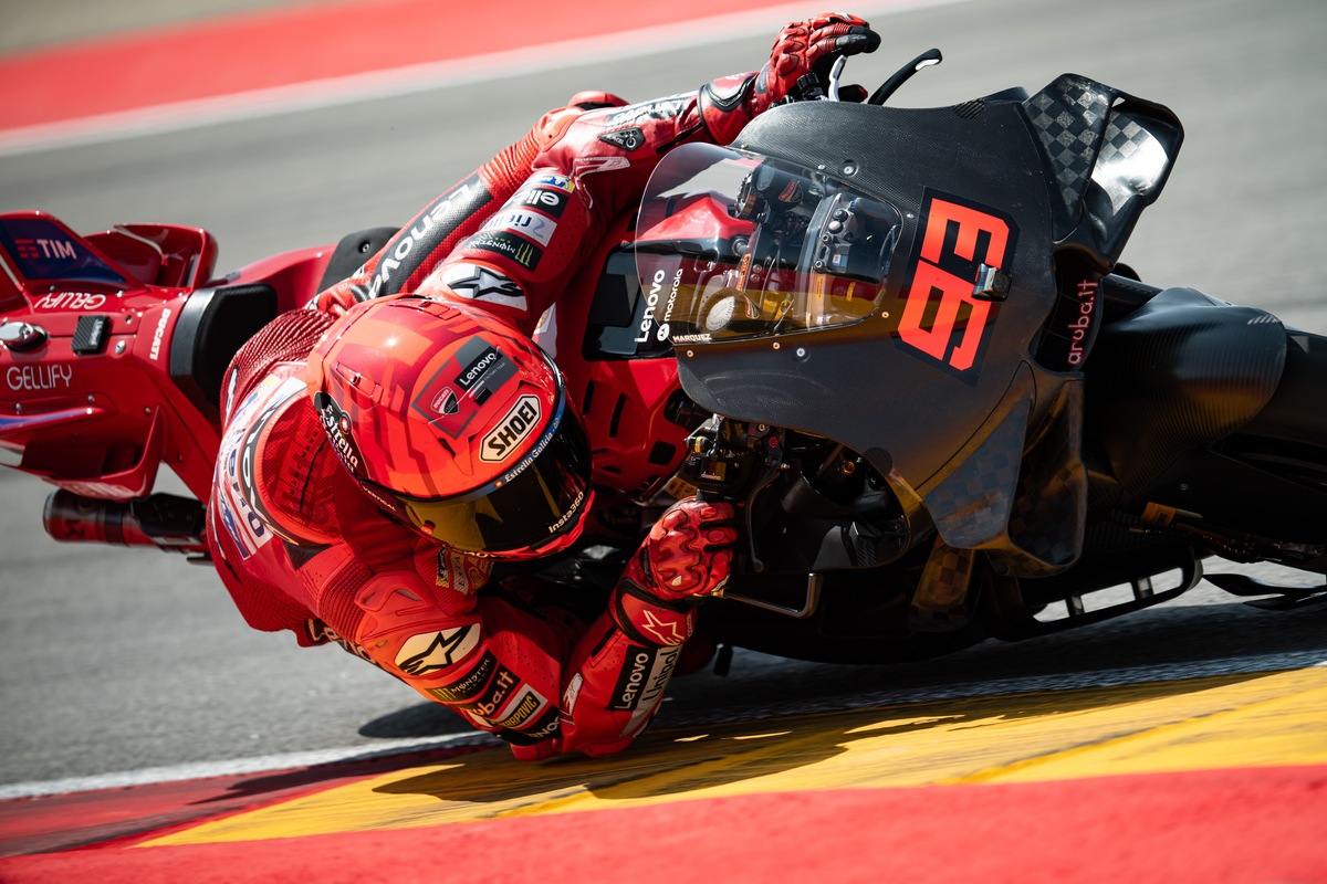 Test Aragon, tra aerodinamica e alettoni: cosa c'è di nuovo in MotoGP