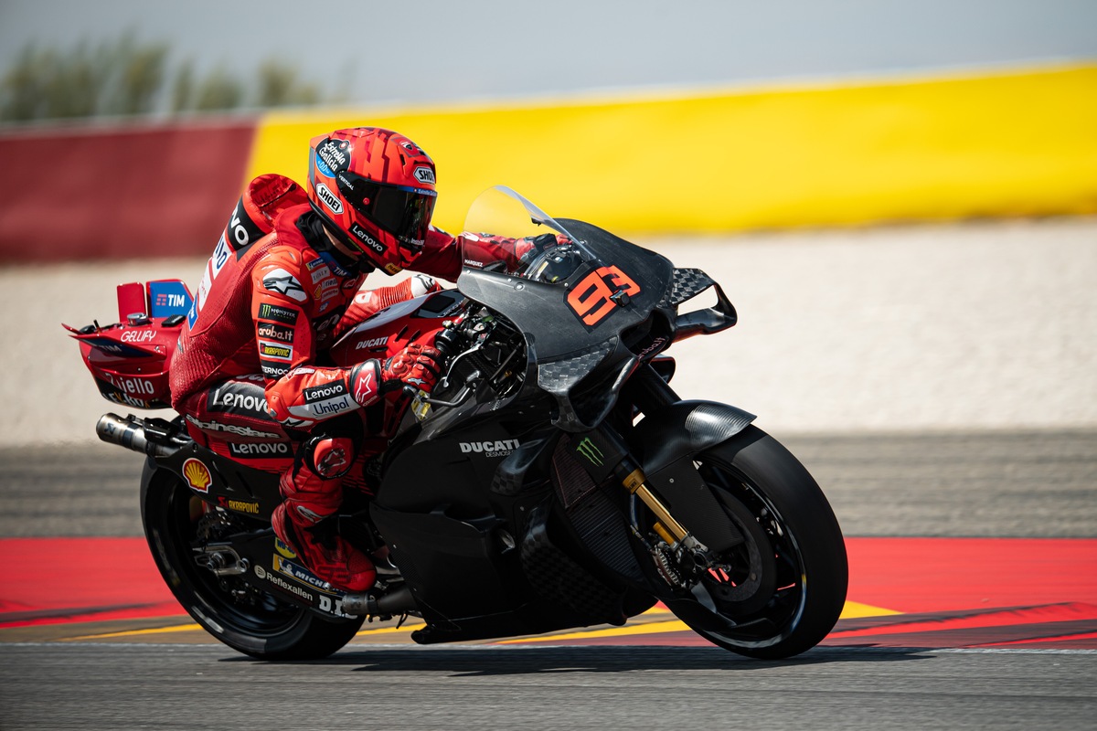 Test Aragon, tra aerodinamica e alettoni: cosa c'è di nuovo in MotoGP