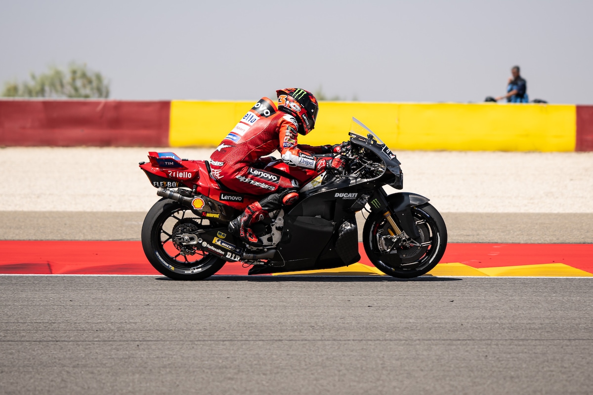 Test Aragon, tra aerodinamica e alettoni: cosa c'è di nuovo in MotoGP