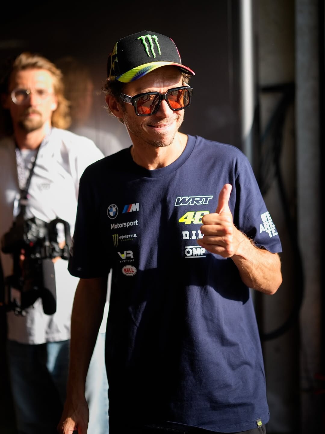 Valentino Rossi alla 24h di Le Mans: le foto dei primi giri in pista