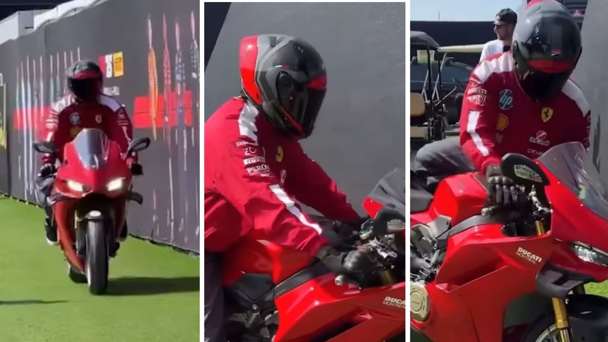 Che stile di Lewis Hamilton in Canada, entrata in sella ad una Panigale: piacerà a Dall'Igna?