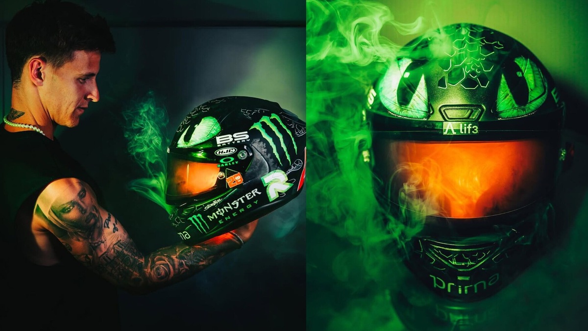 MotoGP Mugello, ecco il nuovo casco di Fabio Quartararo
