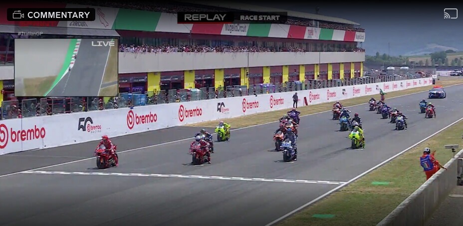 MotoGP, Mugello: problema al launch control per Marc Marquez al via della Sprint
