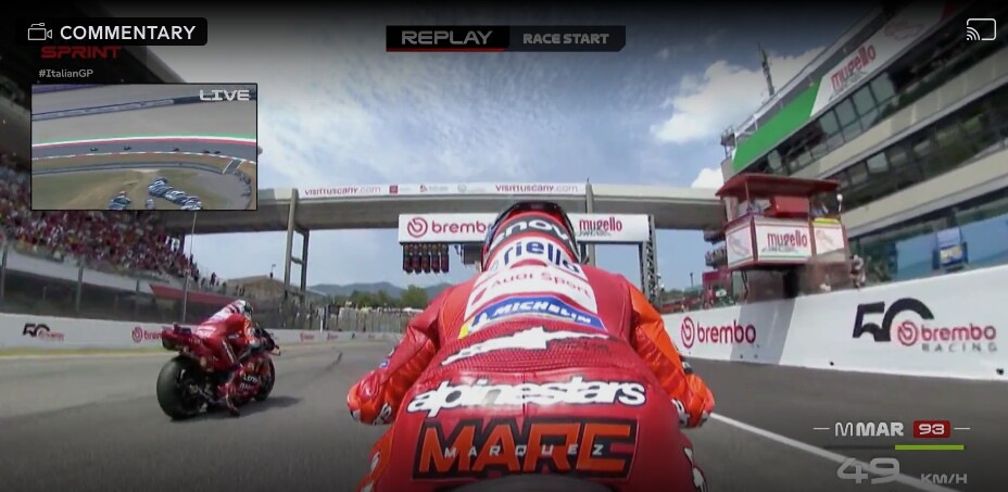 MotoGP, Mugello: problema al launch control per Marc Marquez al via della Sprint