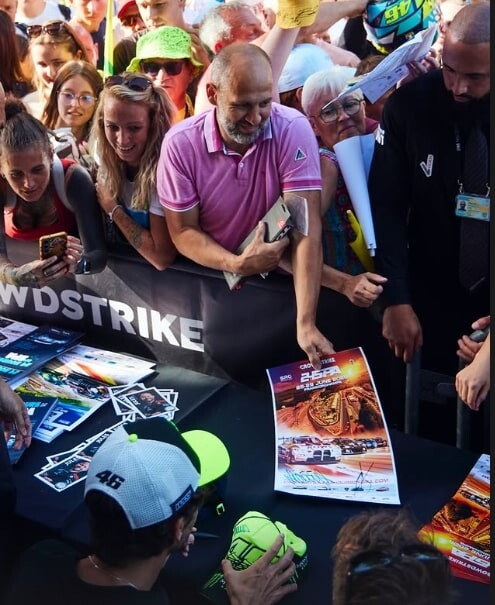 Valentino Rossi alla 24h di SPA, con lui anche Magnussen: tutte le foto