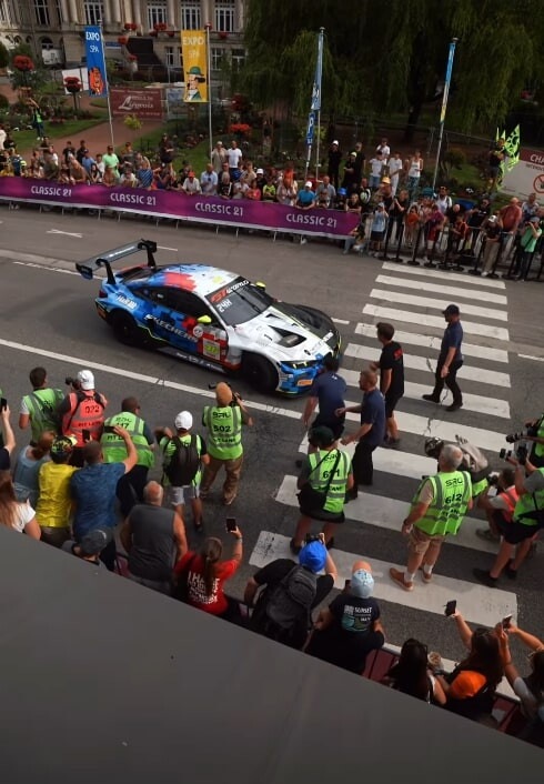 Valentino Rossi alla 24h di SPA, con lui anche Magnussen: tutte le foto