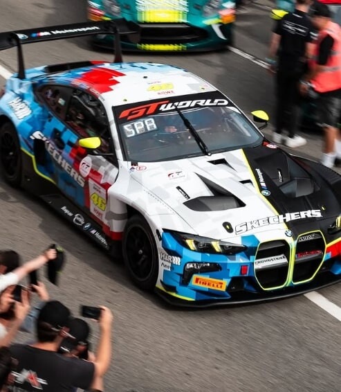 Valentino Rossi alla 24h di SPA, con lui anche Magnussen: tutte le foto