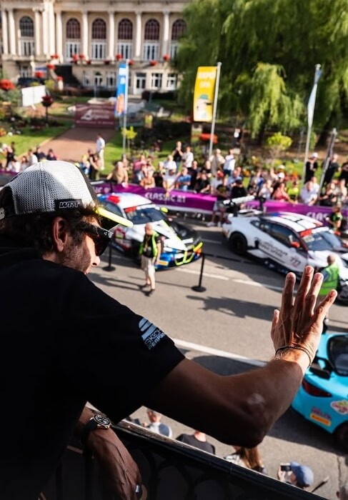 Valentino Rossi alla 24h di SPA, con lui anche Magnussen: tutte le foto