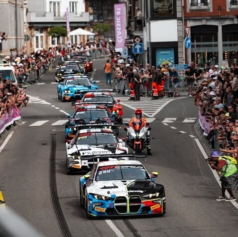 Valentino Rossi alla 24h di SPA, con lui anche Magnussen: tutte le foto