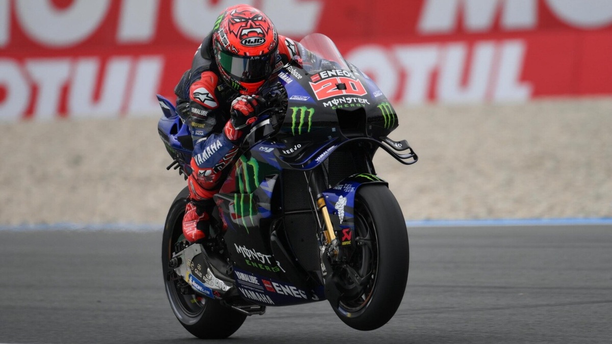 GP Assen, fiammata di Fabio Quartararo, seconda caduta per Marc Marquez