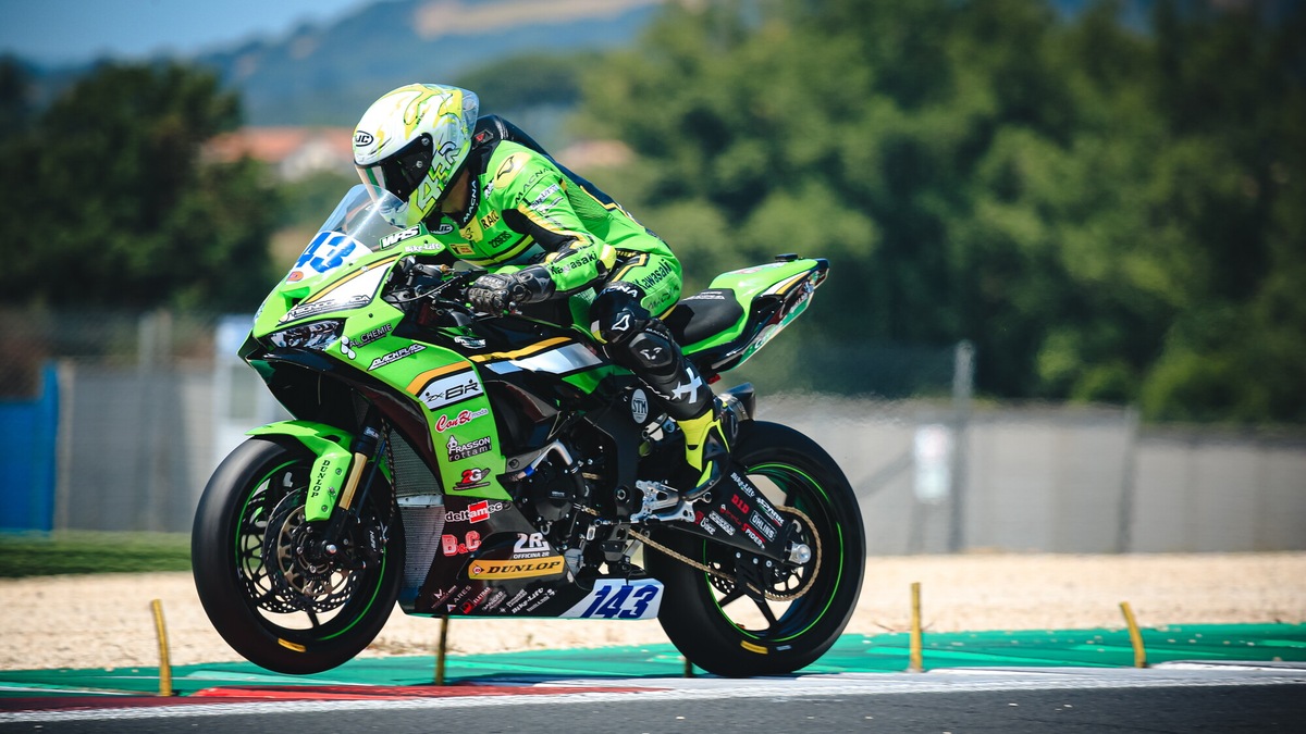 CIV Supersport, Xavi Artigas porta la Kawasaki al successo a Vallelunga