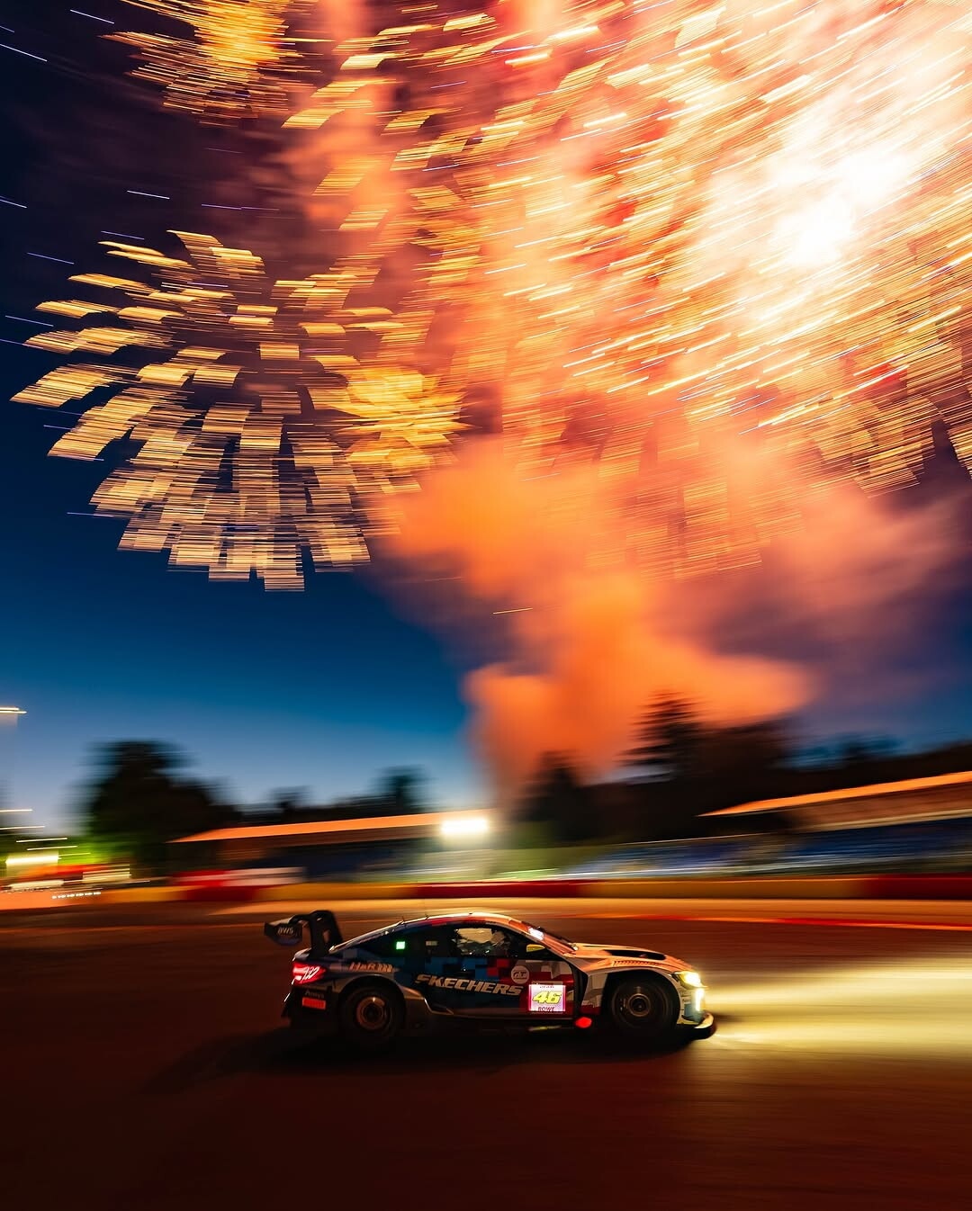 Tra sudore e insetti sull'auto, ecco il dietro le quinte della 24 SPA di Valentino Rossi