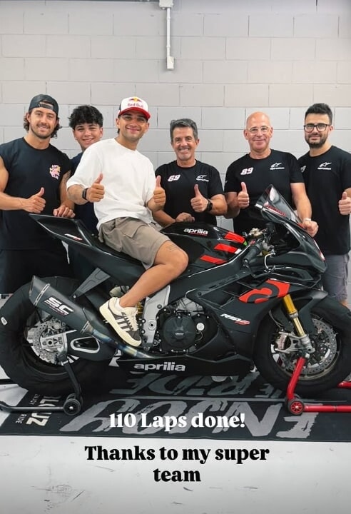 MotoGP, Jorge Martin torna in sella "senza paura": tutte le foto