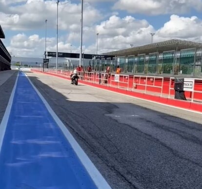 MotoGP, Jorge Martin prepara il ritorno: tutte le foto del test a Misano