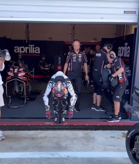 MotoGP, Jorge Martin prepara il ritorno: tutte le foto del test a Misano