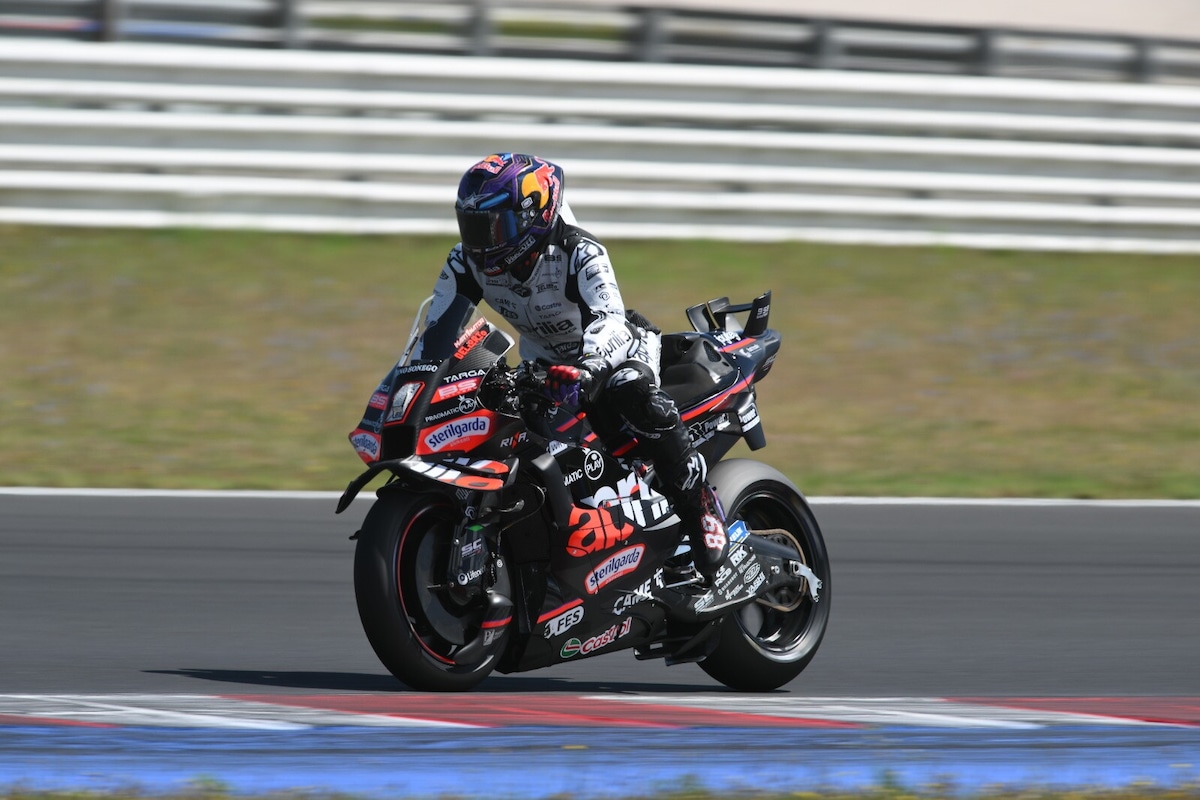 MotoGP, Jorge Martin prepara il ritorno: tutte le foto del test a Misano