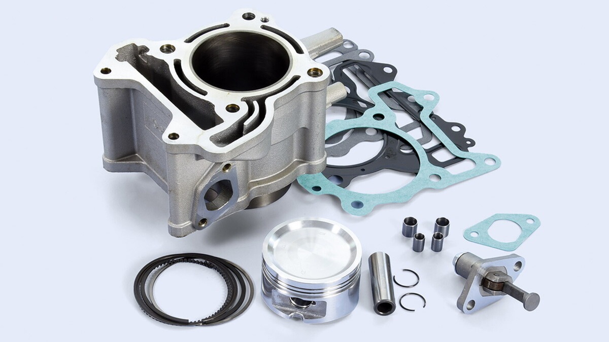 KIK GRUPPO TERMICO POLINI DA 61 mm. PER PIAGGIO MEDLEY 4T - VESPA GTS 125/150 IE